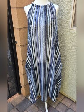 C&C California Blue Striped Swim Cover